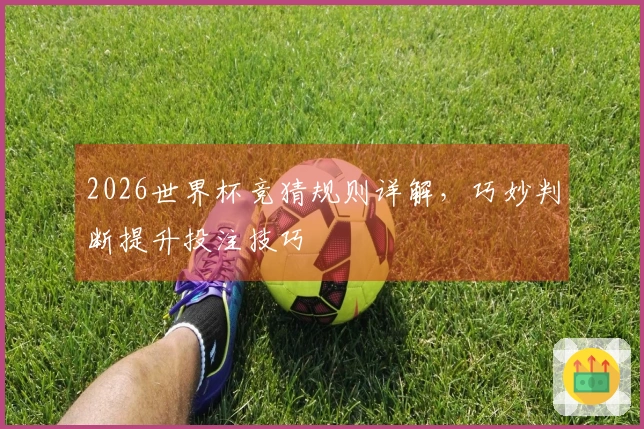 2026世界杯竞猜规则详解，巧妙判断提升投注技巧